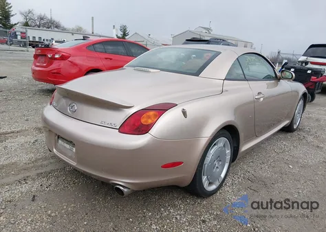 2002 Lexus Sc 430 from USA, damaged, VIN JTHFN48Y520028200